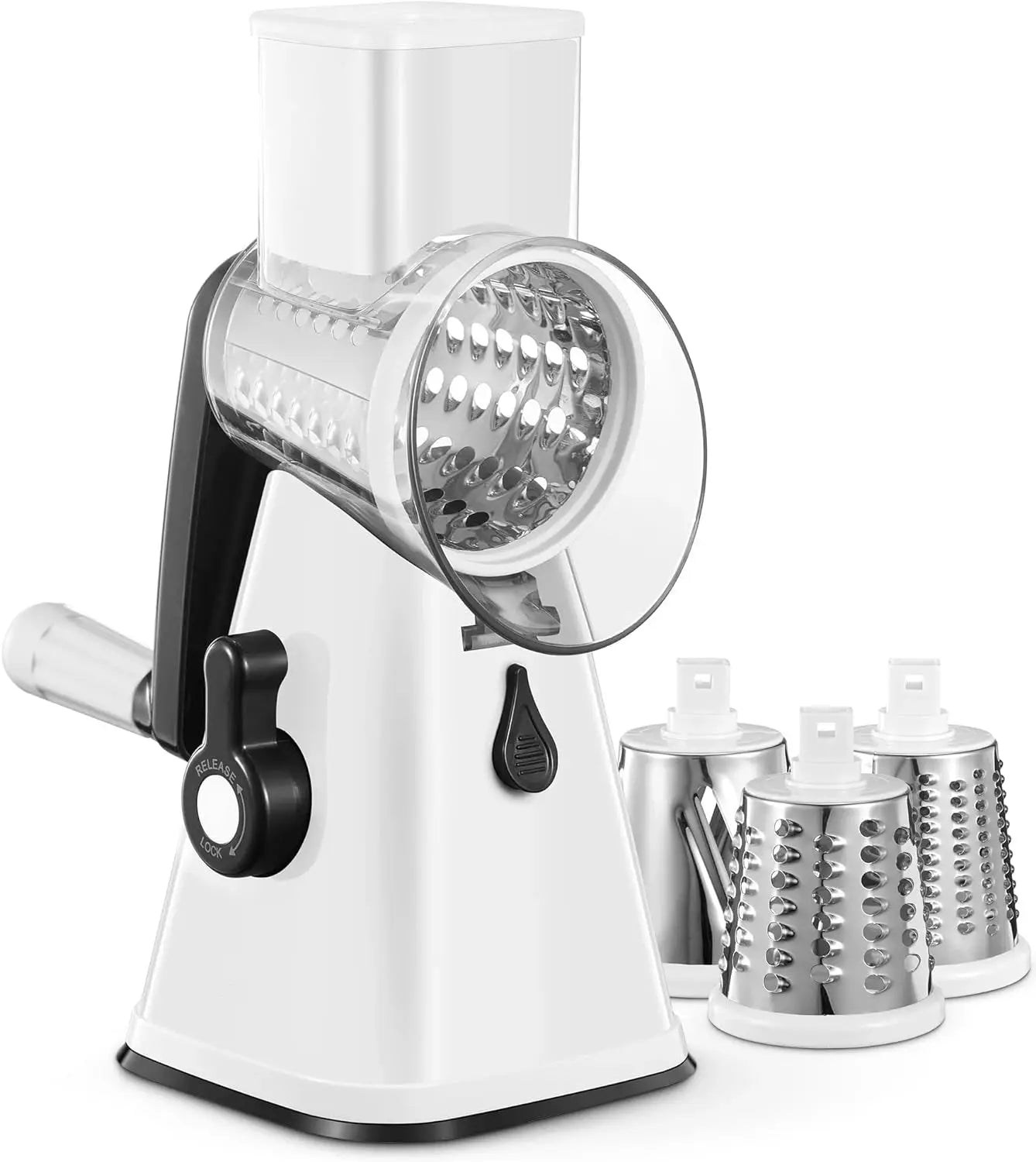 Kitchen Rotary Grater | Stainless Steel | Multi Purpose Slicer