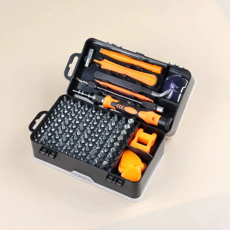 115-in-1 Multi-Functional Screwdriver Set – Strong Magnetic High Hardness Tool Kit with Special-Shaped Screwdrivers, Complete Di from PriceLows™
