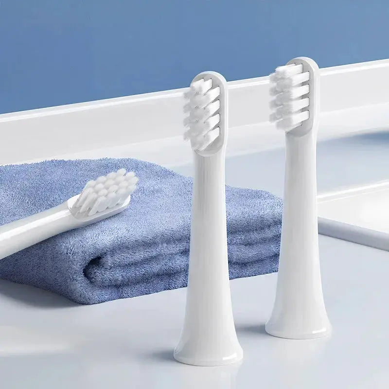6/12Pcs Replacement Brush Heads For MIJIA T100 Mes603 Electric Toothbrush Vacuum DuPont Soft Bristle Suitable Nozzles from PriceLows™