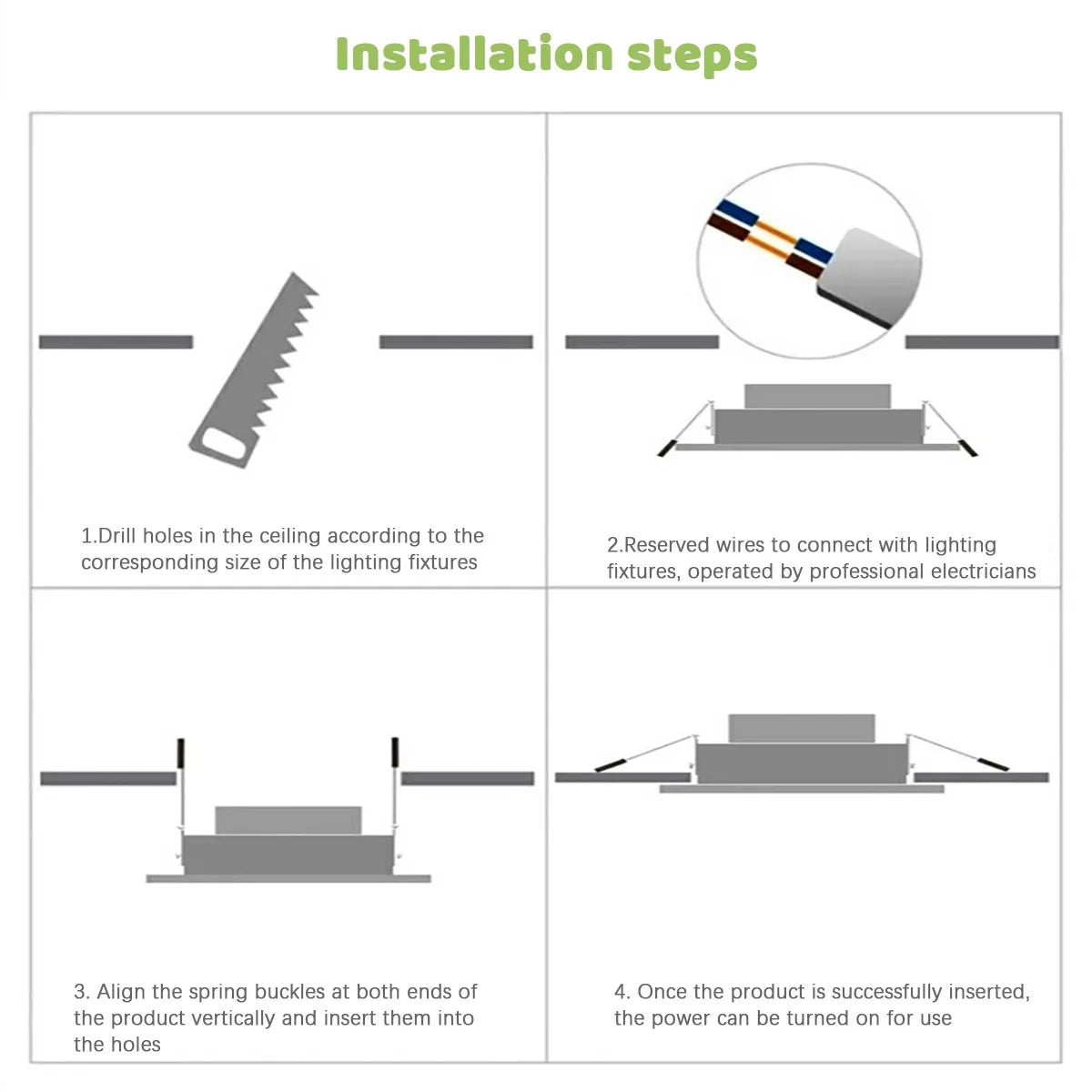 Led Downlight | Three Color Temperature | 6W-24W Power Range | 10-Pack