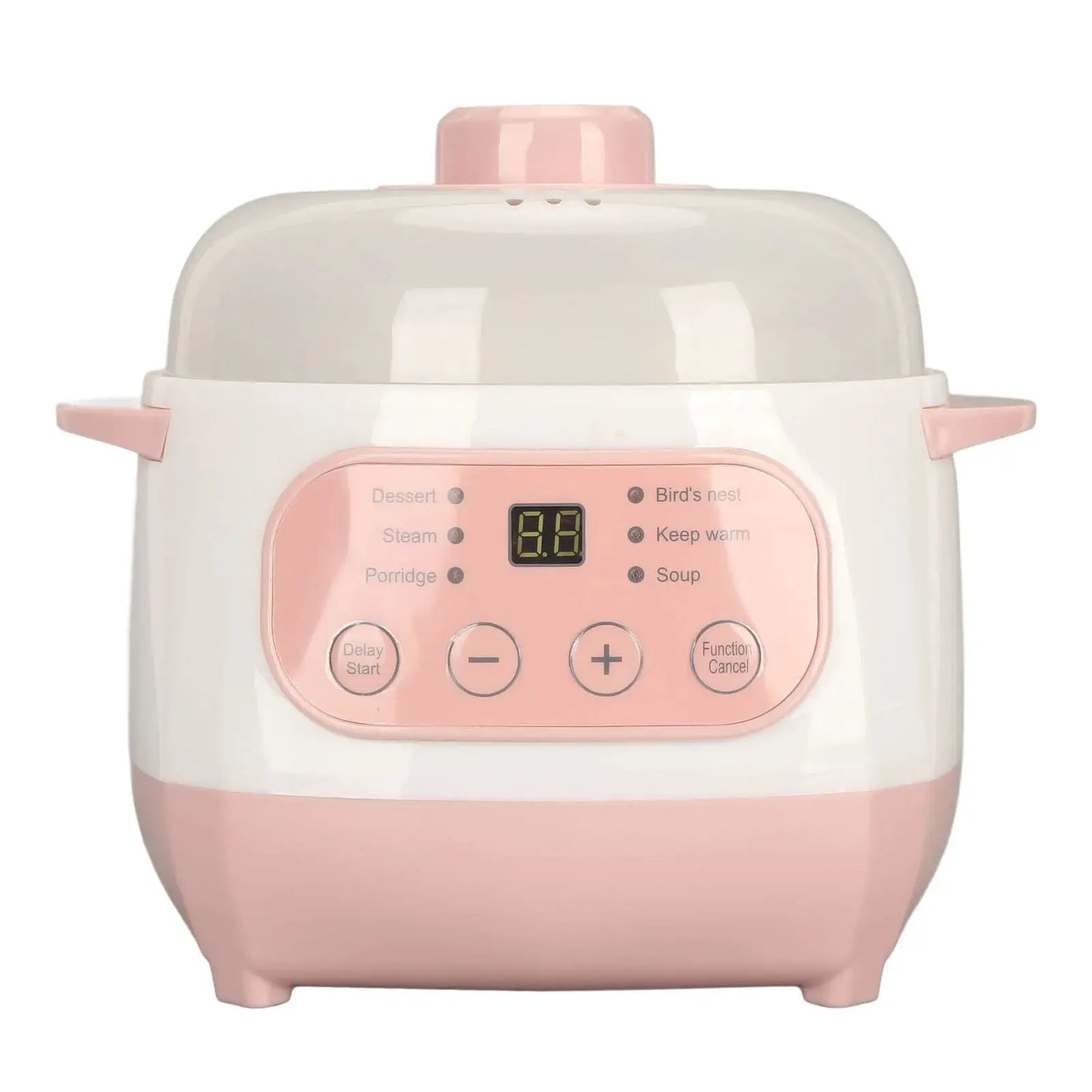 Mini Rice Cooker | 1L Capacity | 200W Power | Anti Dry Burn Safe Ceramic Cooker