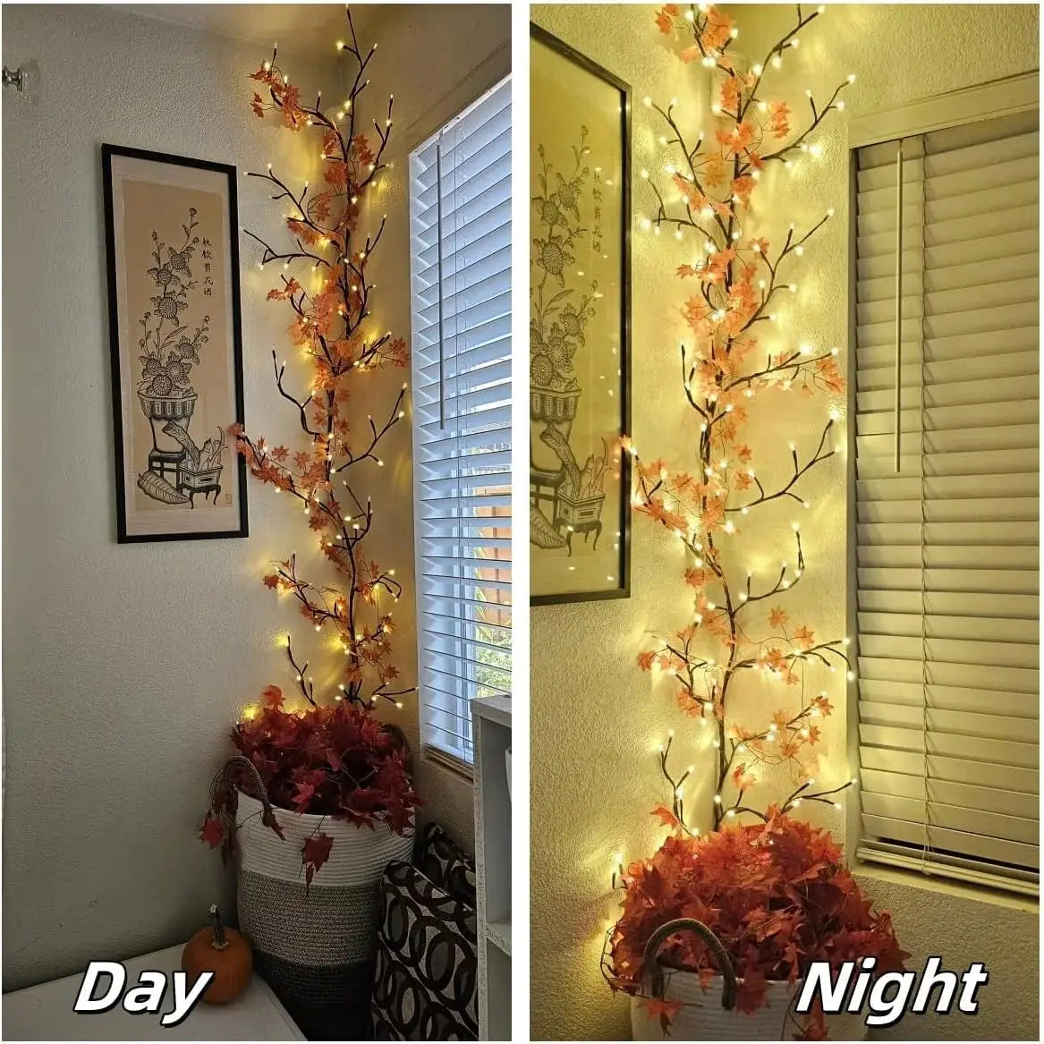 LED Tree Branch Lamp | 96 LEDs | 8 Lighting Modes | Dimmable