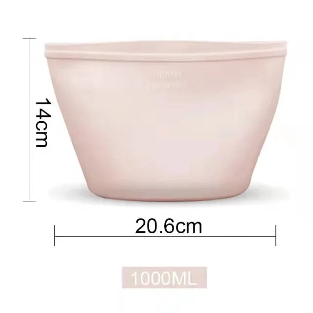 Reusable Silicone Food Storage Bags | Food Grade | Fridge Friendly | 1 Pack