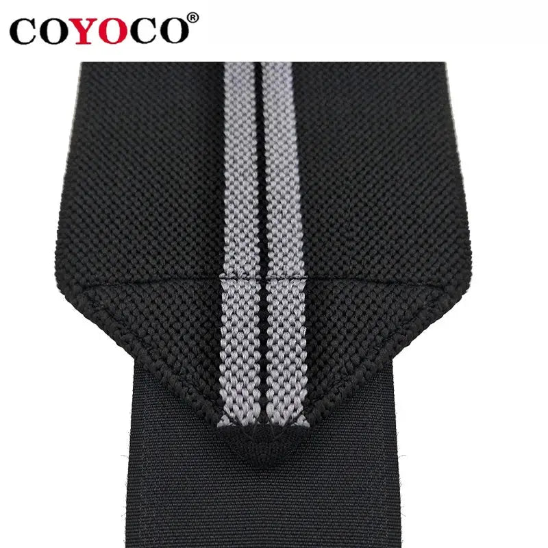 2 Pcs Wrist Wraps | Heavy Duty Support | Polyester Knit | Gym Fitness Crossfit