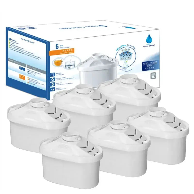 6PCS For Brita Maxtra Water Filters Cartridge Limescale Chlorine Impurities Purify Kettle Activate Carbon Water Filter from PriceLows™