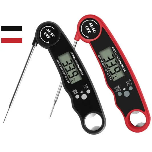 Digital Thermometer Portable Folding Probe Kitchen Thermometer BBQ Meat Thermometer Milk Food Digital Temperature Thermometer from PriceLows™