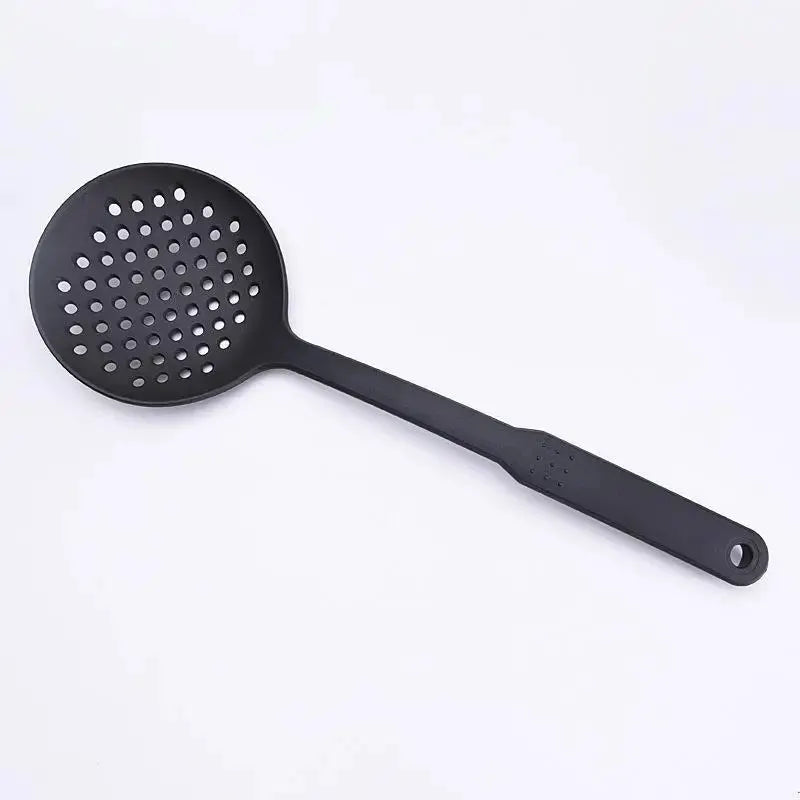 1Pc/7Pcs Straight Nylon Kitchen Cookware Set Non-Stick Pans Utensil Set Turner, Soup Ladle, Skimmer Set from PriceLows™
