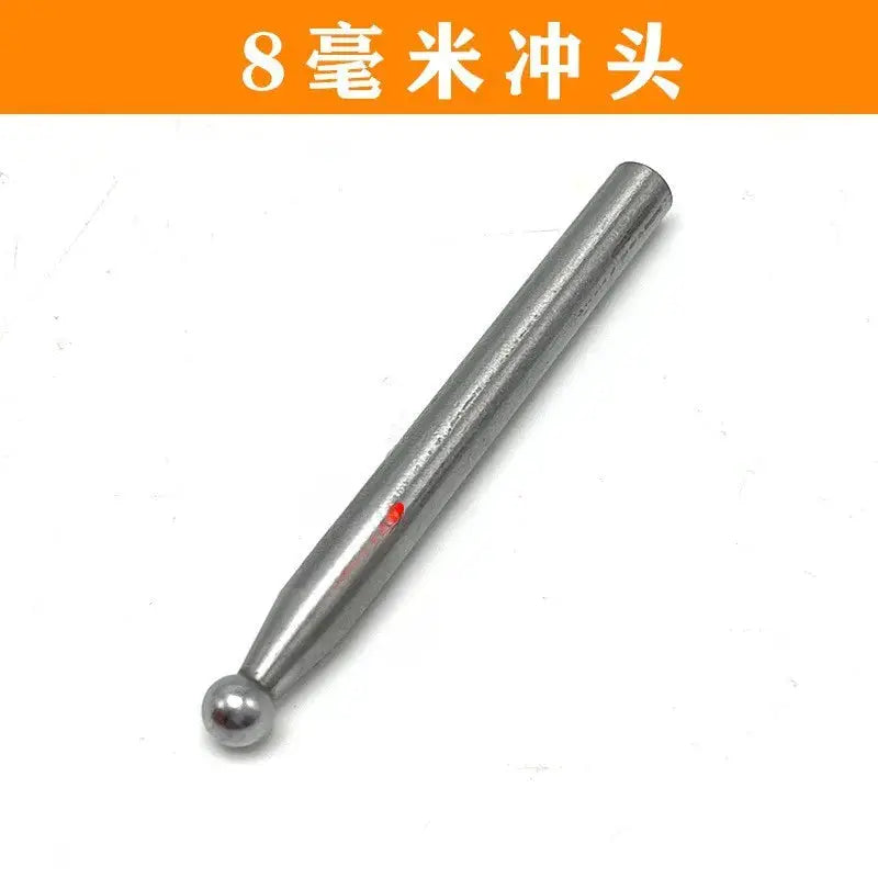 Jewelry Shaping Tool Kit | Steel Dapping Block | Punches Set | Ring Engraving With Storage