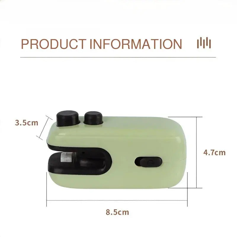 USB Rechargeable Sealer And Opener For Snacks | Portable