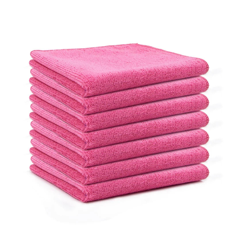 Microfiber Cleaning Cloths | 12 Pack | 4 Color Assortment | 11.5 By 11.5 Inches