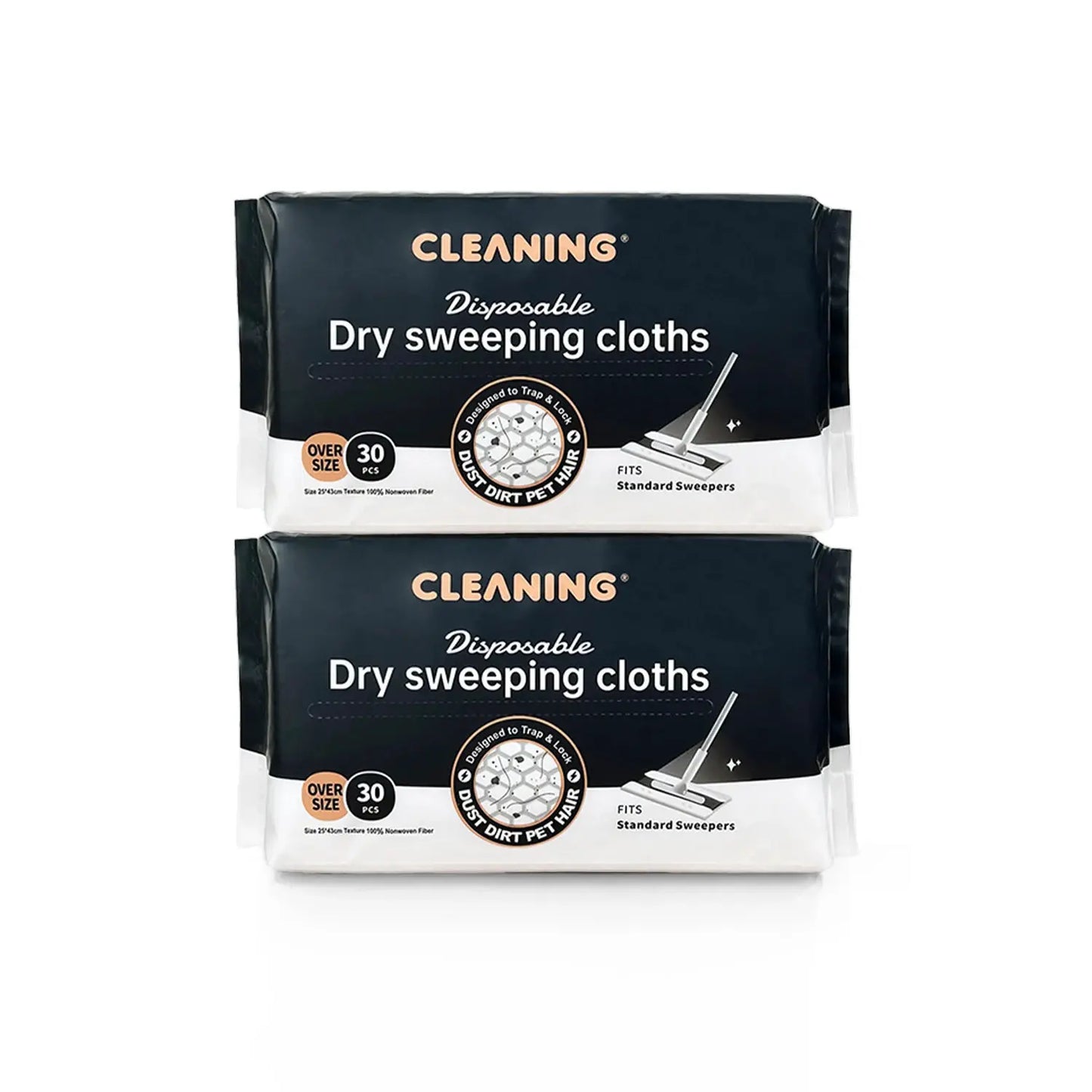 JINYUDOME Disposable Electrostatic Dust Mop Pads 9.8x16.5in High-Efficiency Swiffer Wet/Dry Mop Floor Cleaning Cloth for Home from PriceLows™