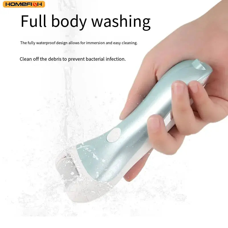 HOMEFISH Electric Pedicure Foot USB Rechargeable Power Display Grinding Exfoliator Replacement Heads For Heel Callus Remover from PriceLows™