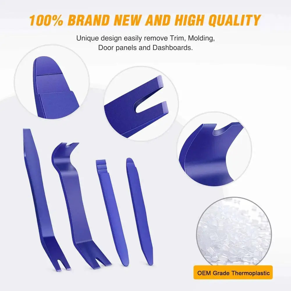5/6PCS Auto Trim Removal Tool Kit No-Scratch Pry Tool Kit for Car Door Clip Panel &Audio Dashboard Dismantle Repairing Tool Kits from PriceLows™