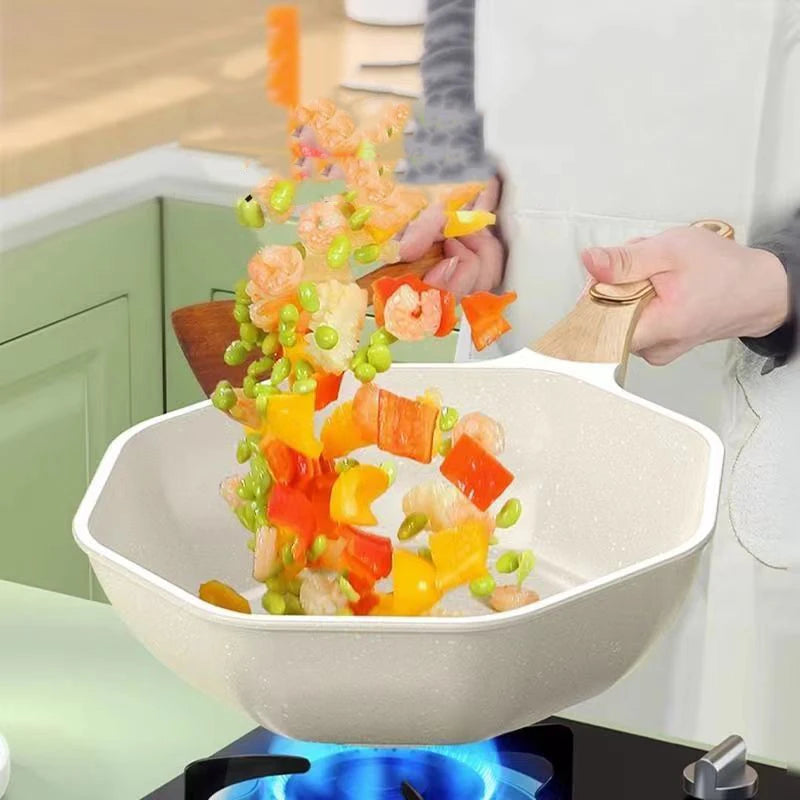 Nonstick Frying Pan | 28 cm Diameter | 3-4 L Capacity | Induction Compatible