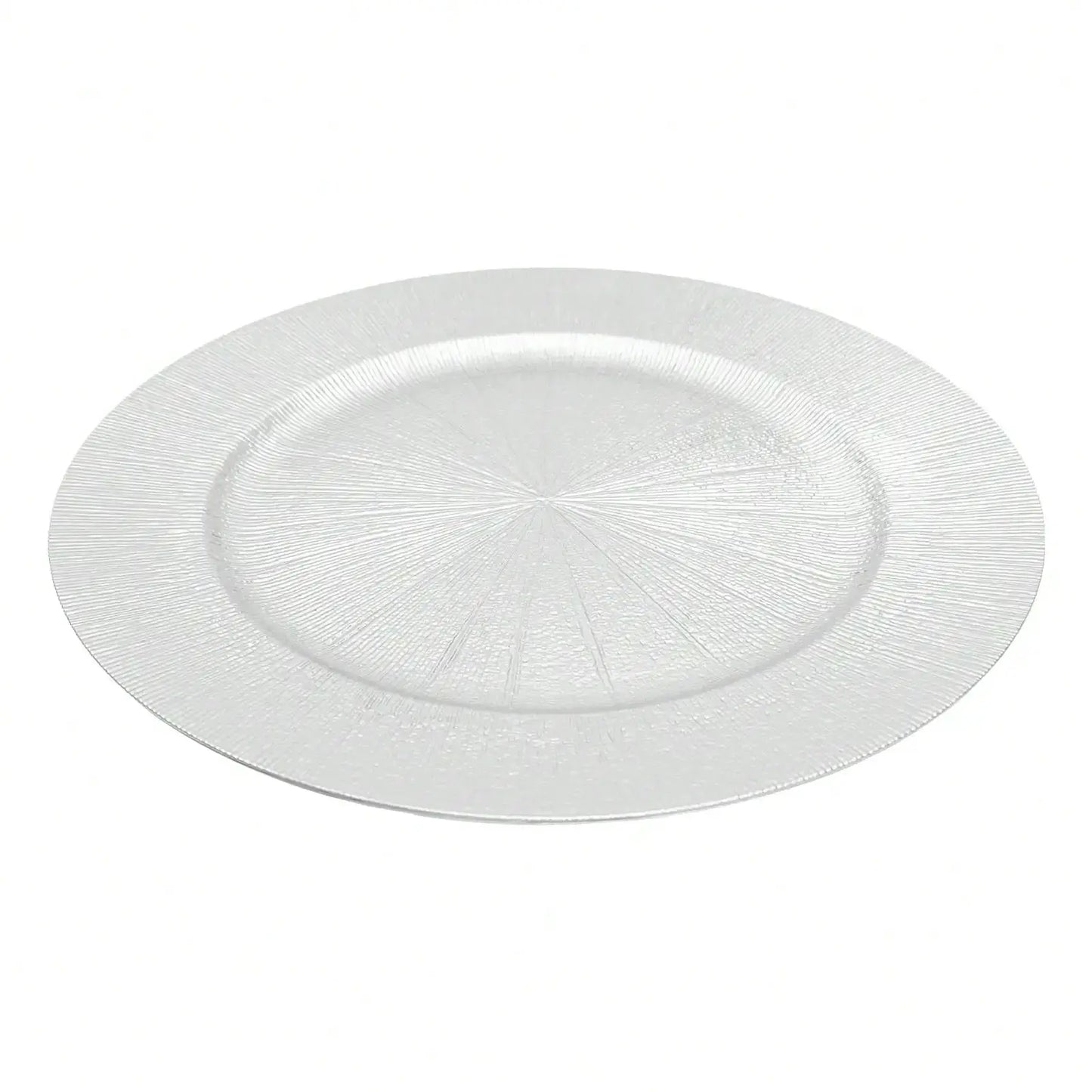50Pcs Charger Plates Bulk 13Inch Round Charger Plates Plastic Wedding Dinner Elegant Reusable For Table Setting from PriceLows™