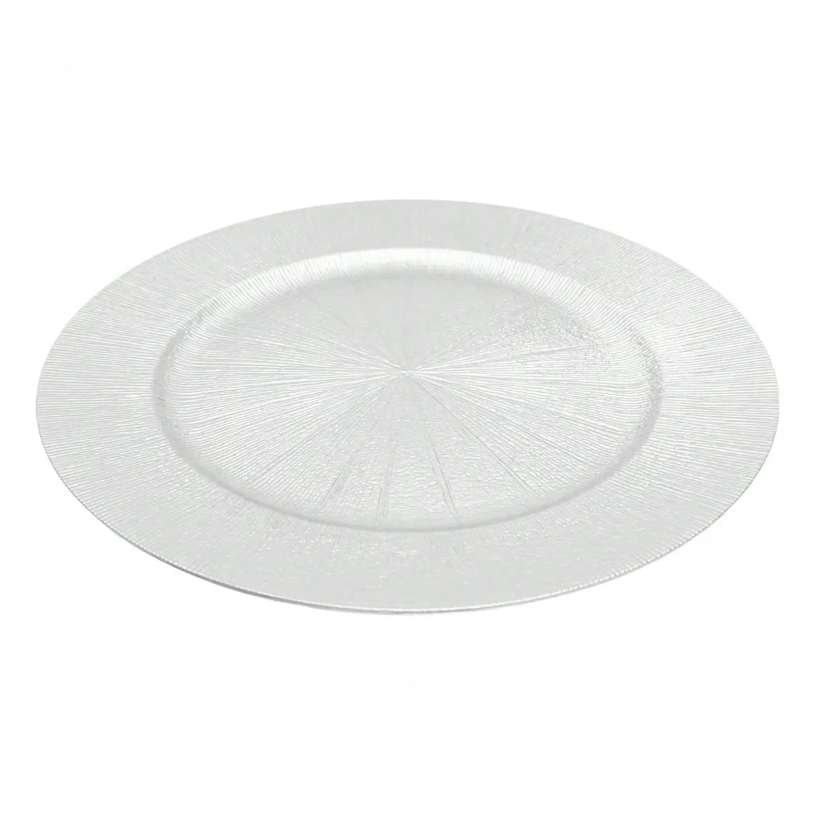 50Pcs Charger Plates Bulk 13Inch Round Charger Plates Plastic Wedding Dinner Elegant Reusable For Table Setting from PriceLows™