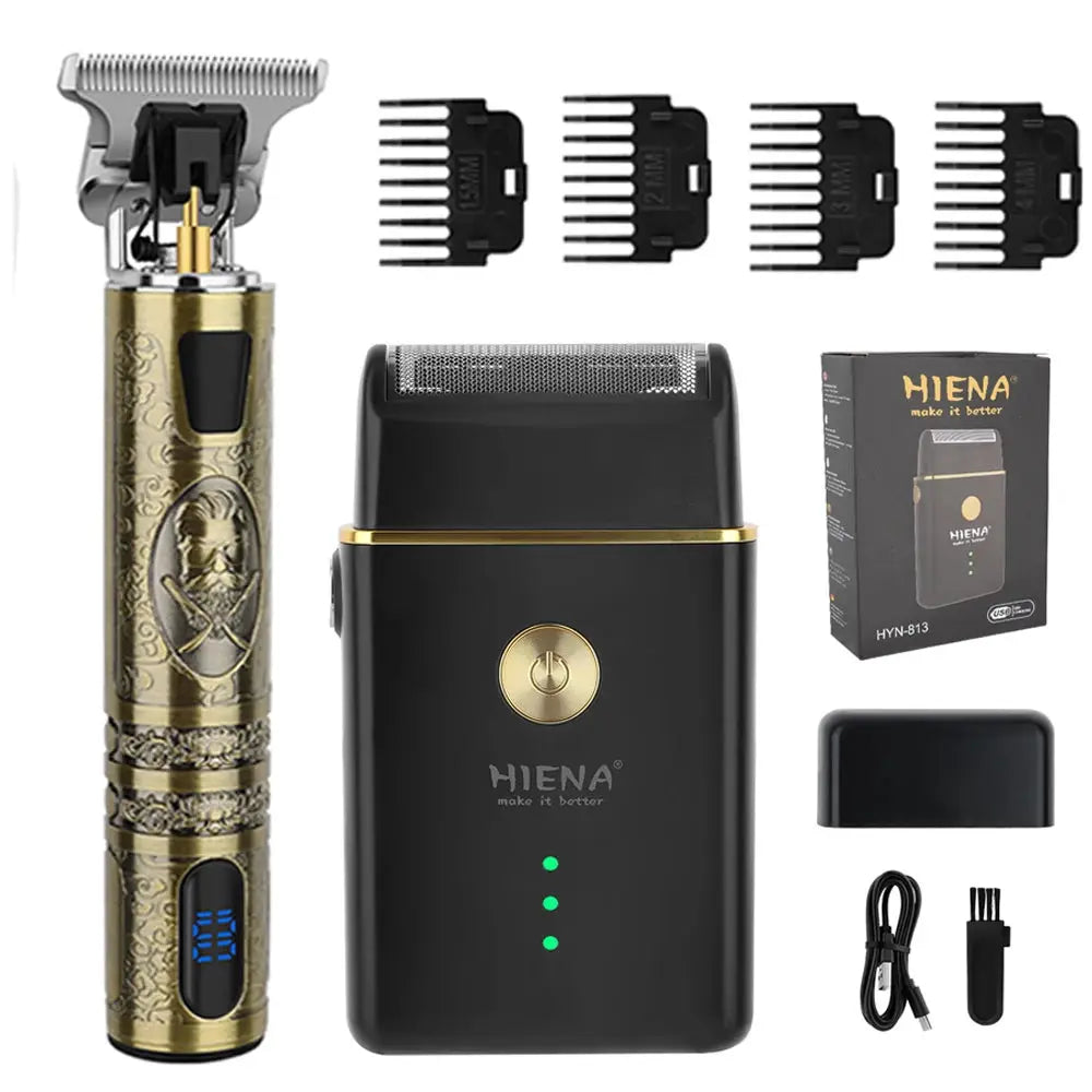 Hair Clipper | Cordless | Stainless Steel Blades | Professional Trimmer Kit