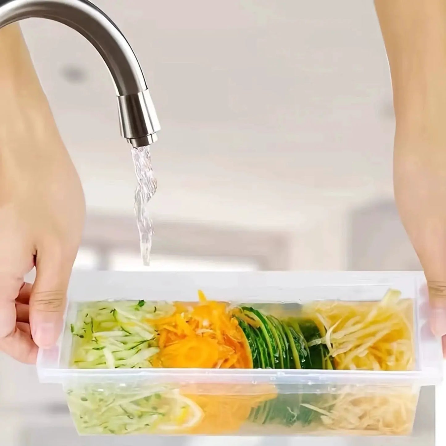 Vegetable Chopper Slicer | 5 In 1 ABS | Multifunctional Kitchen Tool