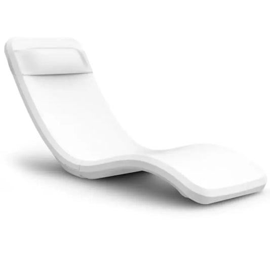 Pool Lounge Chair | Waterproof Polyester Fabric | Pool Blue | One Size