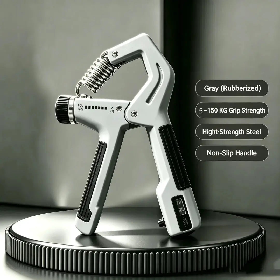 Adjustable Grip Strengthener | 11 To 330 Lbs Resistance | Non Slip Handle