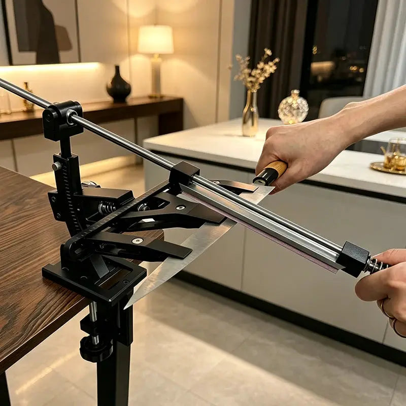 Knife Sharpener | Fixed-Angle | Precise Adjustment | One Size
