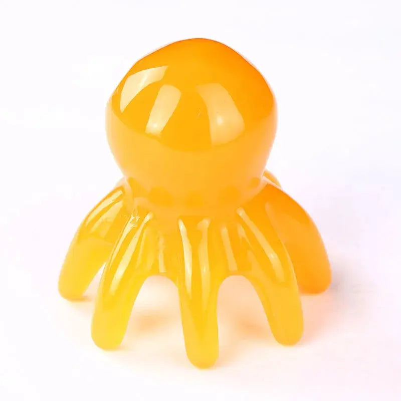 Resin Octopus Massage Comb | Meridian Scraping | Acupuncture Tool