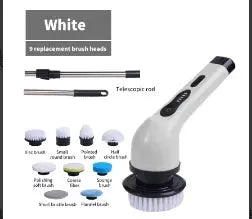 Electric Spin Scrubber | Cordless | 9 In 1 Multifunction Waterproof