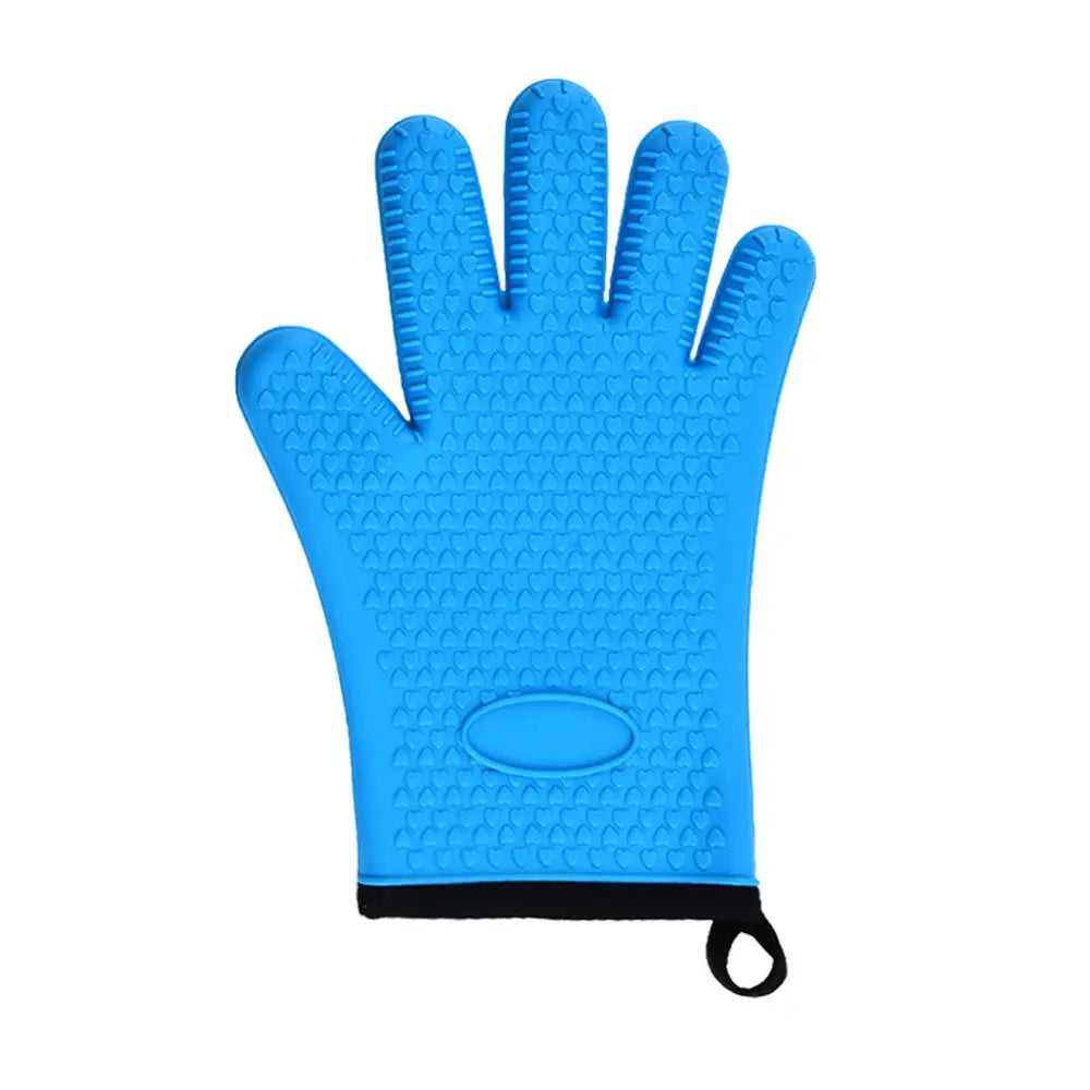 Silicone Oven Gloves | Extreme Heat Resistant | BBQ Grill Pit