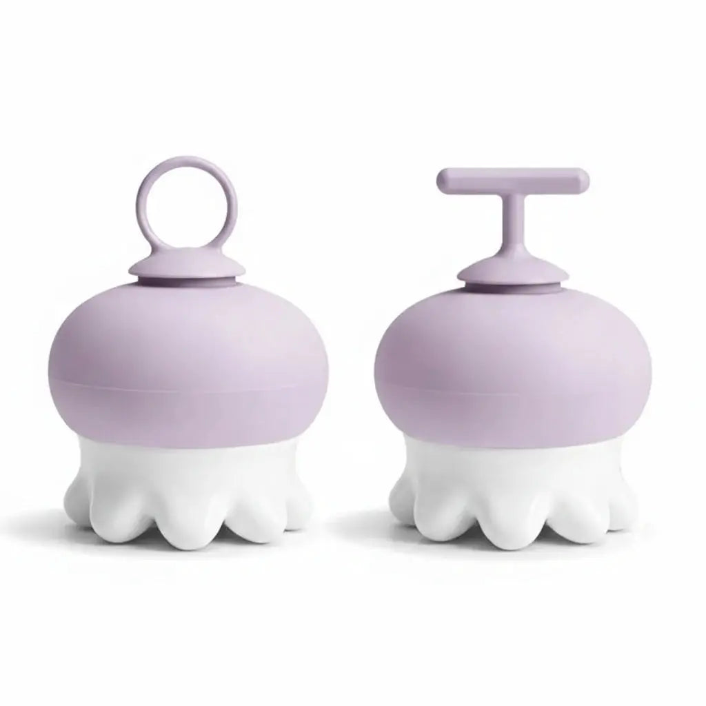 Ceramic Body Massage Tool | 60C Hot Water Use | Heat Insulated Manual Neck And Back Massager