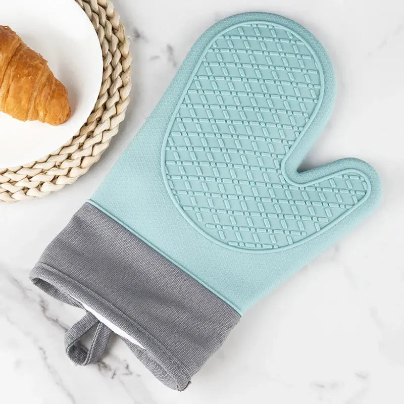 Silicone Oven Mitts | Heat Resistant | Thickened Silicone