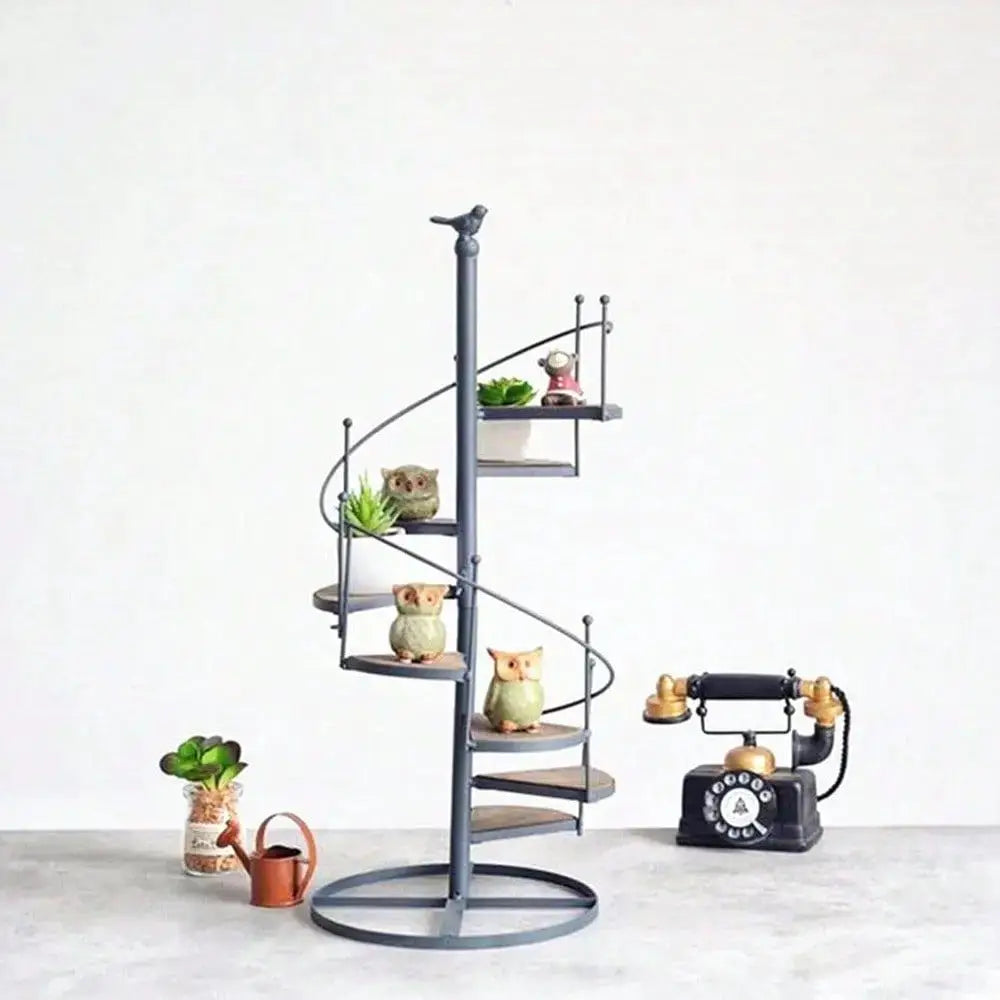 Plant Stand Stair Shape Multiple Rack Wrought Iron Plant Shelf Flower Pot Holder Planter Organizer Shelf For Garden Outdoor Hom from PriceLows™