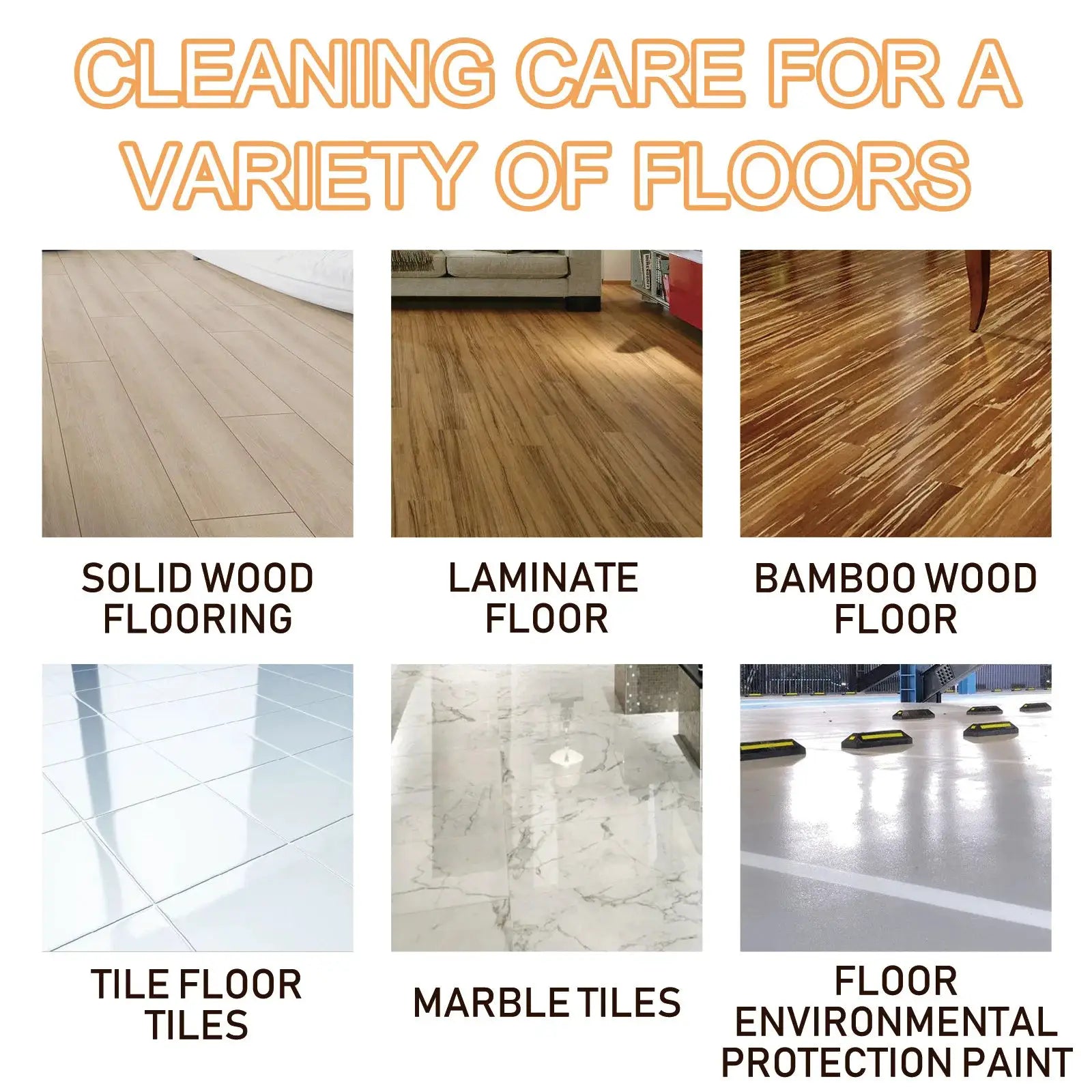 Powerful Floor Polish Agent Stain Dirty Removing Cleaning Wooden Floor Decontamination Renovating Ceramic Tiles Polishing Fluid from PriceLows™
