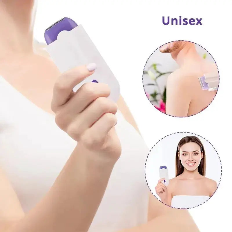 Electric Body Epilator | Rechargeable | 1 Lamp Head | Multiple Areas