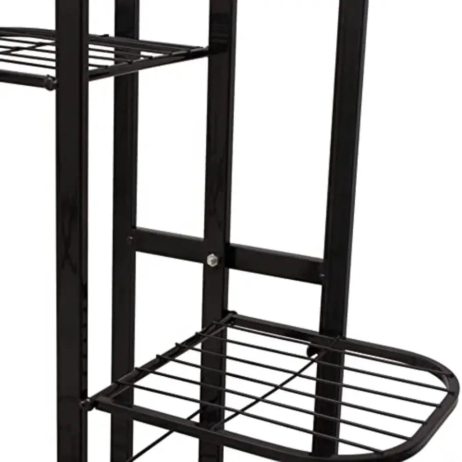 Tall Metal Plant Stand Indoor Outdoor 6 Tier Flower Pot Plant Stand Multi Tier Plant Holder Shelf Display Rack for Garden Patio from PriceLows™