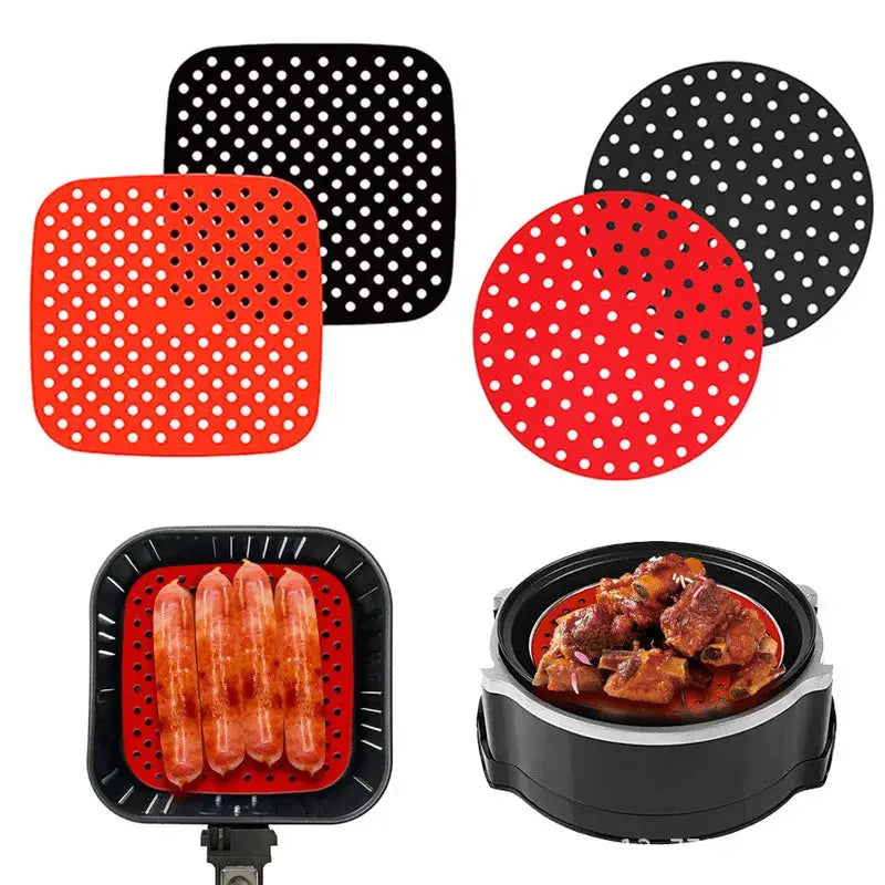 Silicone Air Fryer Mat | Reusable | Nonstick | One Size