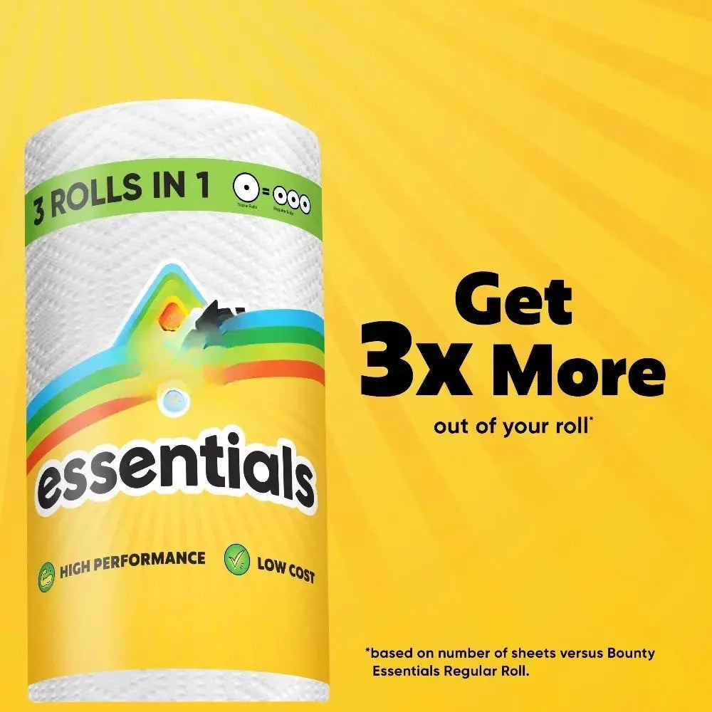 White Paper Towels | Select A Size | 108 Sheets Per Roll | 6 Double Rolls