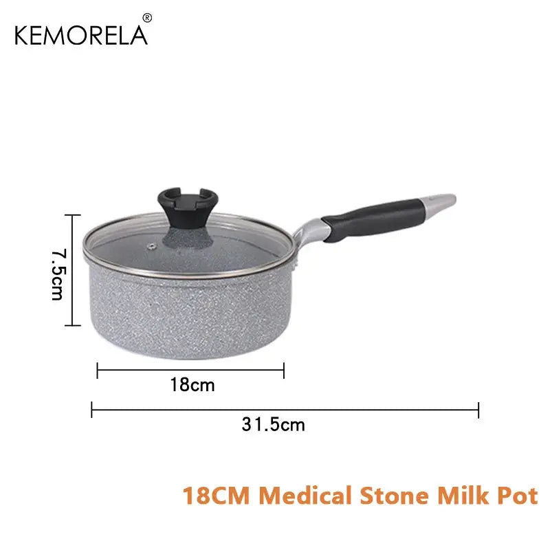 Stone Frying Pan | Non-Stick | Induction Compatible | 28/26/24/20 cm