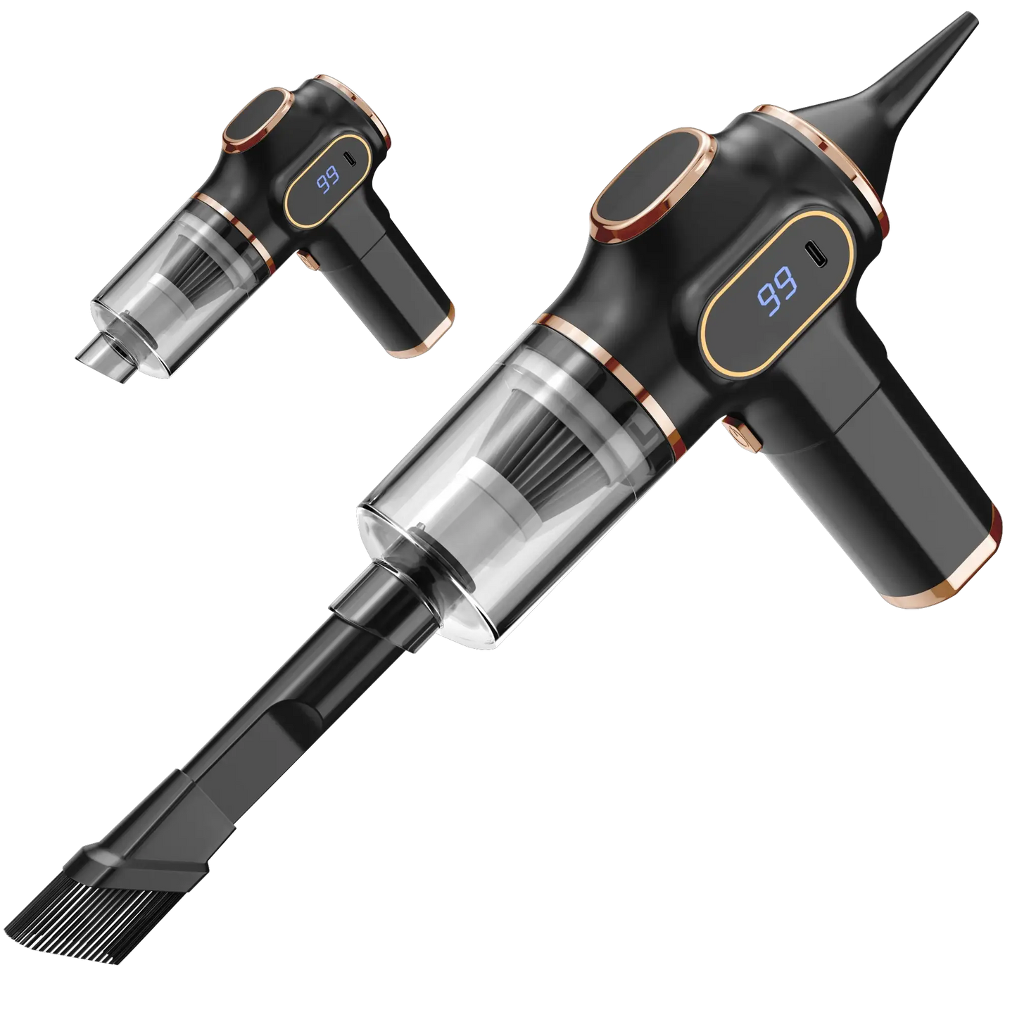 Wireless Car Vacuum Cleaner | High Power Suction | ABS Portable Design