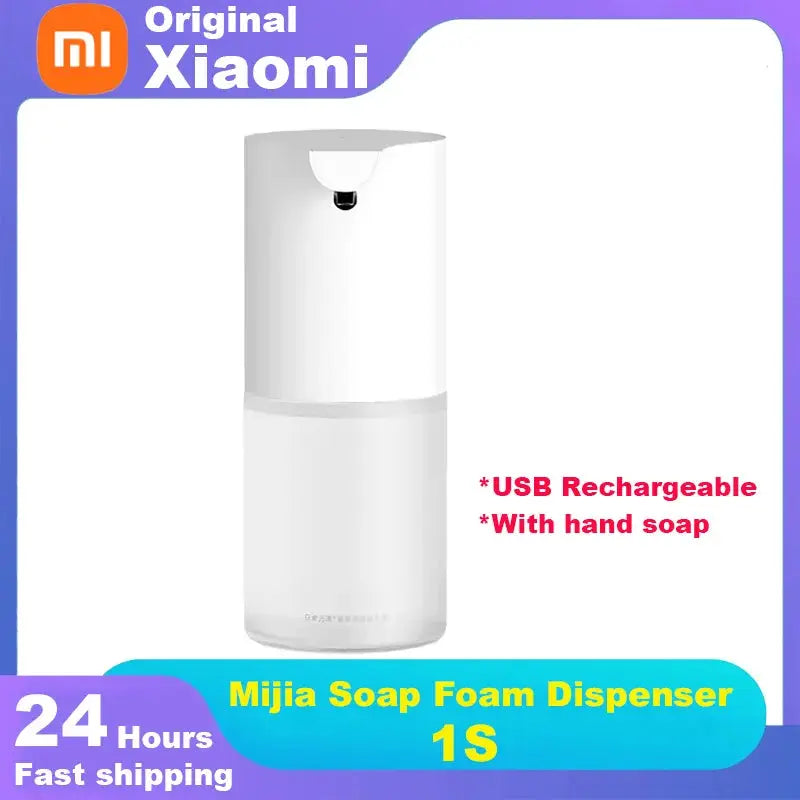 Mijia Soap Foam Dispenser 1S Automatic Induction Hand Washer USB Rechargeable Foaming Machine Home Appliance from PriceLows™