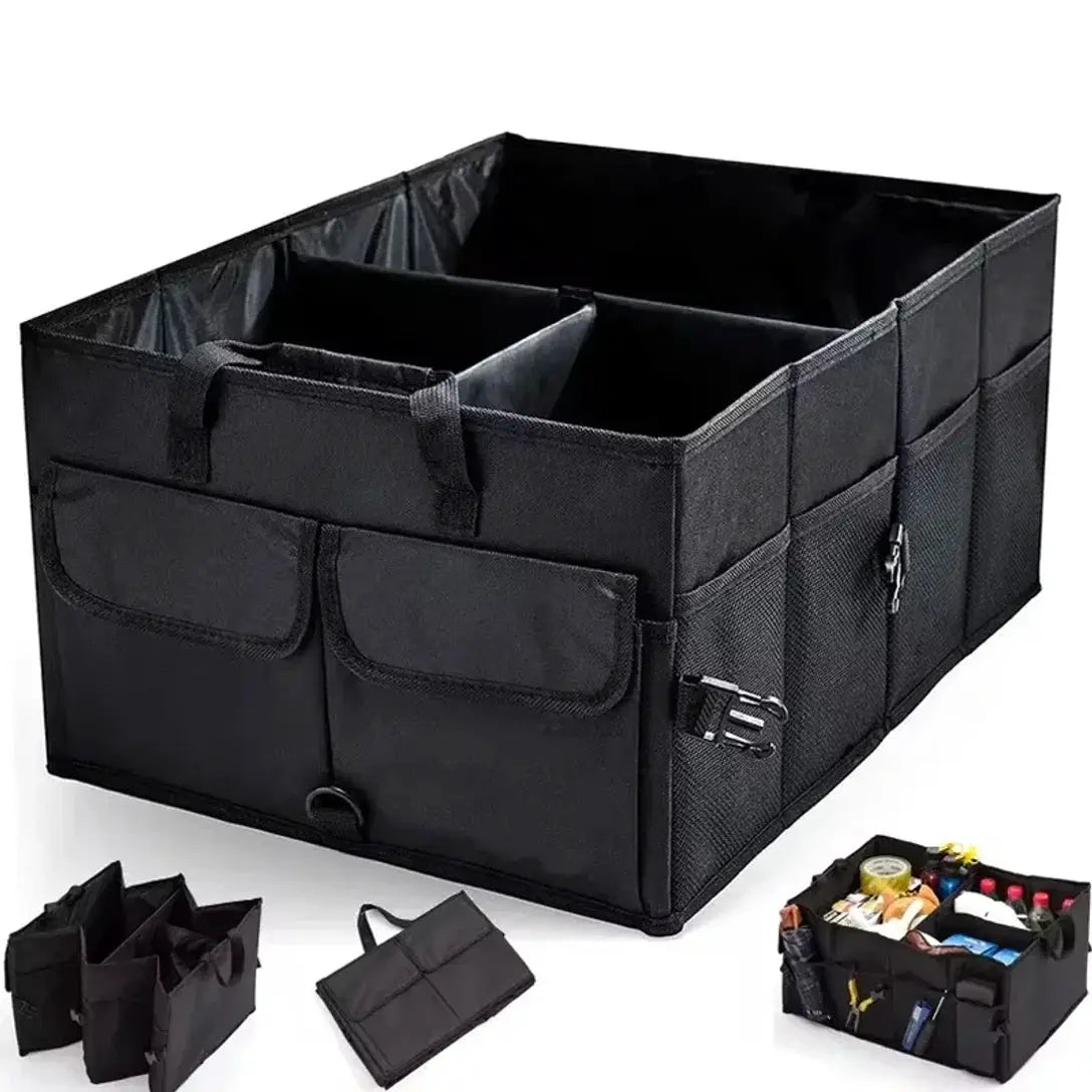 Big Capacity Car Storage Box Car Trunk Organizer Eco-Friendly Super Durable Collapsible Cargo Storage Tool Auto Trucks Trunk Box from PriceLows™