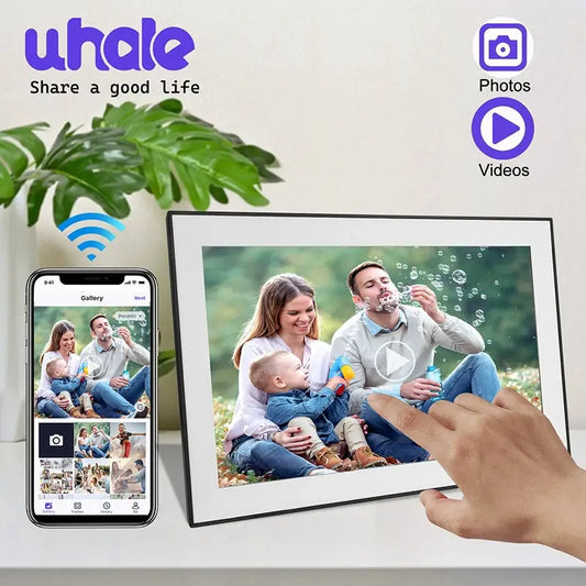 Digital Photo Frame | 15.6 Inch Display | 1920x1080 IPS | 32 GB Memory from PriceLows™