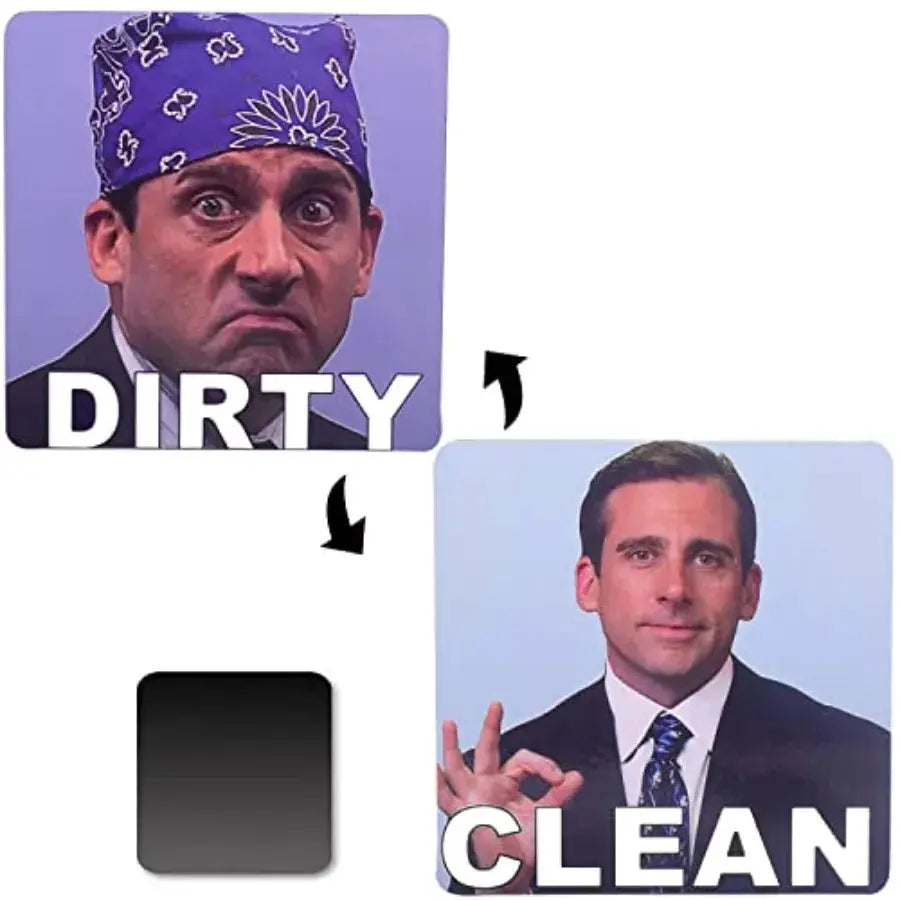 Dishwasher Magnet | Clean Dirty Indicator | Reversible Sign | Double Sided
