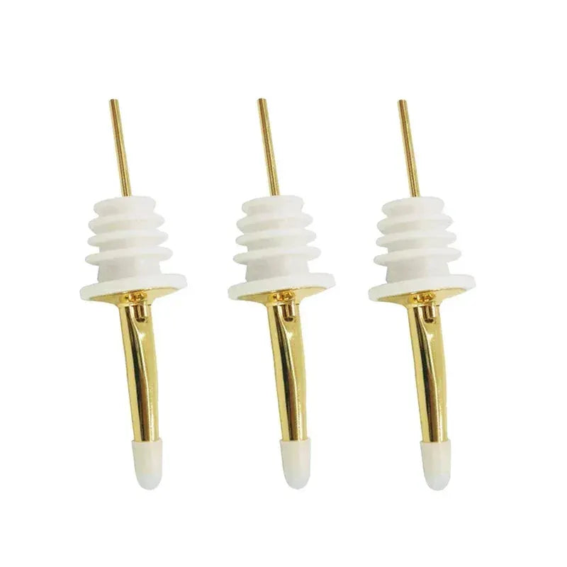 UPORS Wine Pourer 2/3Pcs Stainless Steel Alcohol Liquor Spouts Bottle Dispenser Wine Bottle Stopper with Cap Wine Accessories from PriceLows™