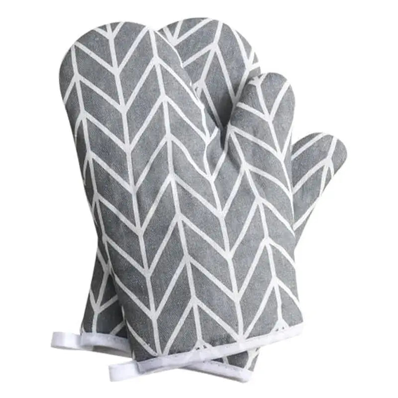 Oven Mitts | Heat Resistant | Non Slip Grip | One Size