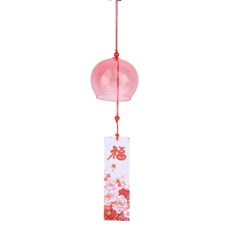 1Pc Wind Bells New Handmade Glass Wind Chime Birthday Gift Christmas Gift Home Decors Wind Chimes Japanese Style from PriceLows™
