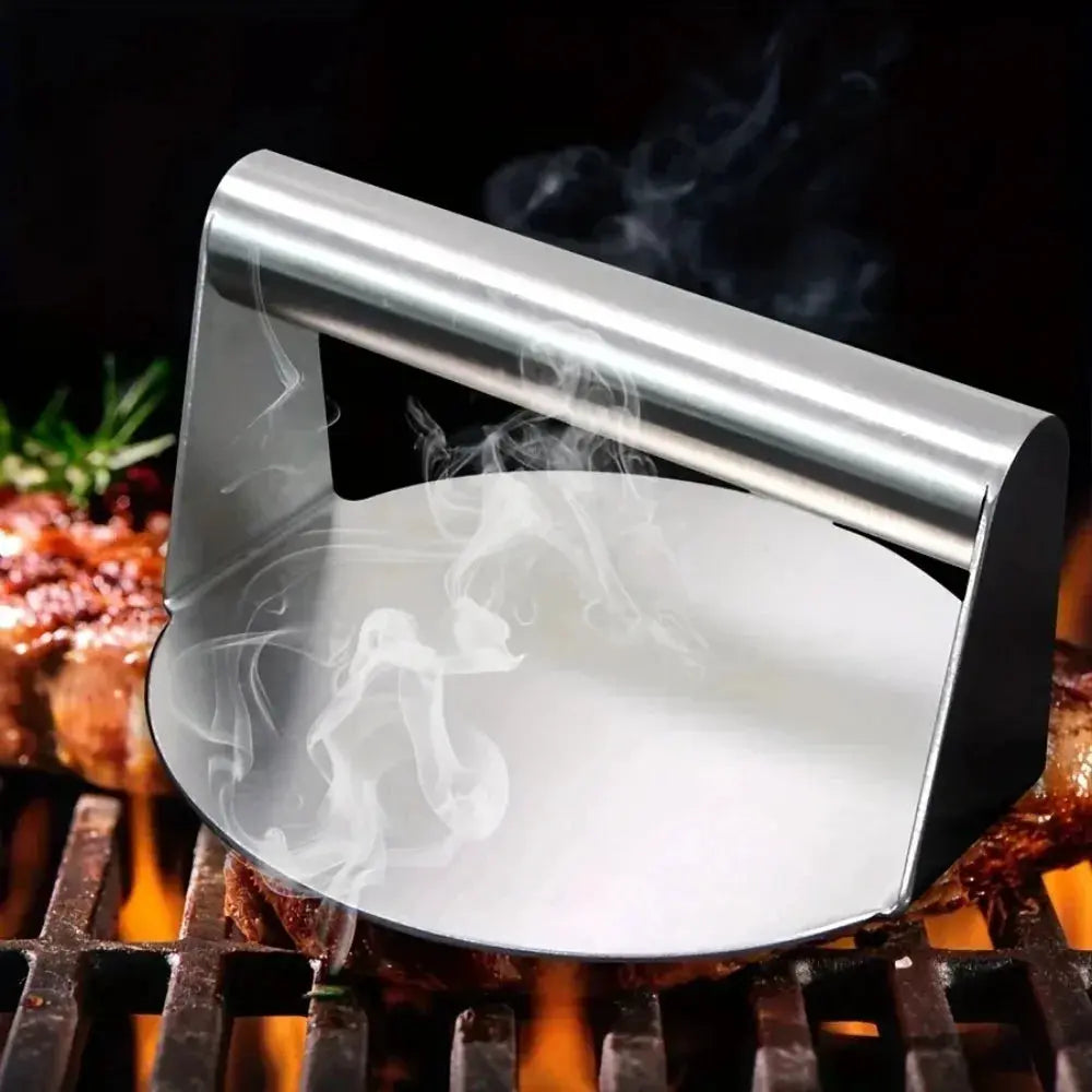 Smash Burger Press | Stainless Steel | Nonstick Surface | Heavy Duty