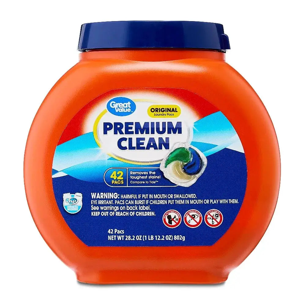 Laundry Detergent Pacs | Original Scent | 42 Count | Washing Machine