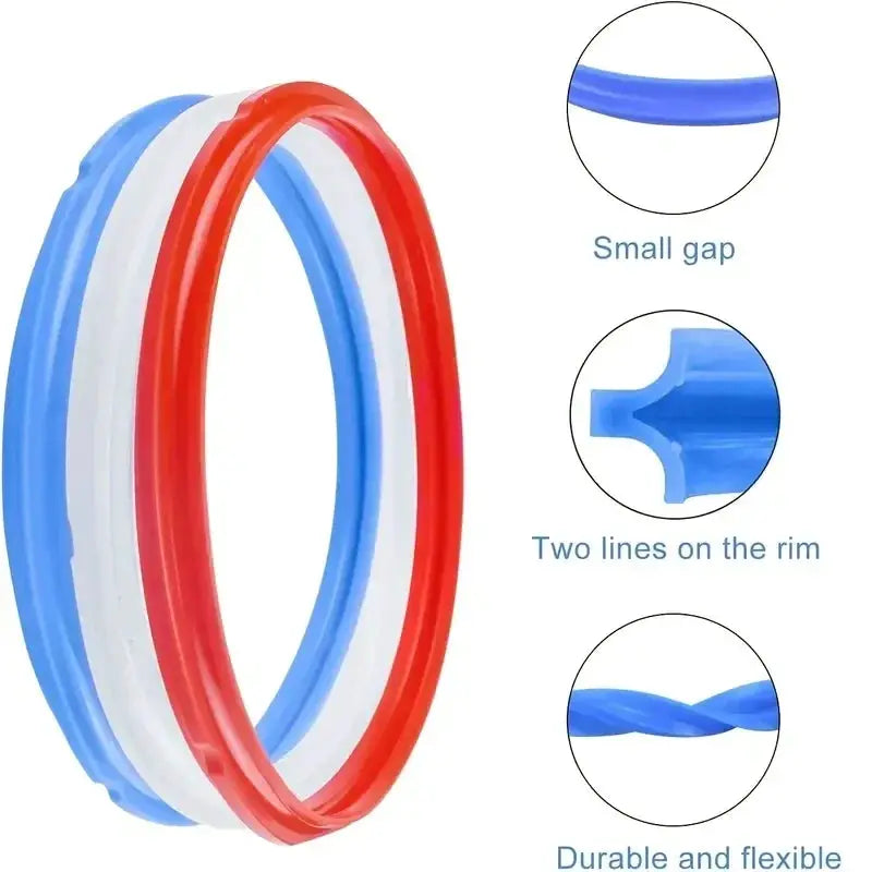 Sealing Ring | For Electric Pressure Cooker | Food Grade Silicone | 5/6 Qt