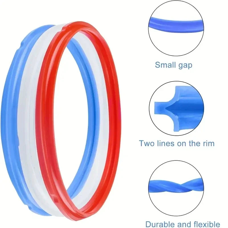 Sealing Ring | Instant Pot Compatible | Food Grade Silicone | 5qt/6qt