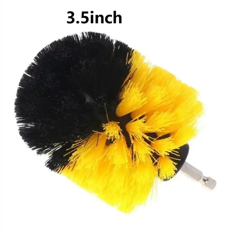 Drill Brush Attachment Set Power Scrubber Wash Cleaning Brushes Tool Kit with Extension for Clean Glass windows Kitchen Toilet from PriceLows™